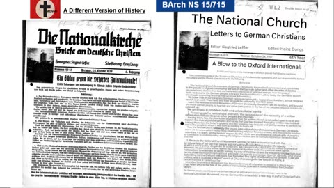 1937 The National Church German Newspaper - Loyalty to the Fuhrer