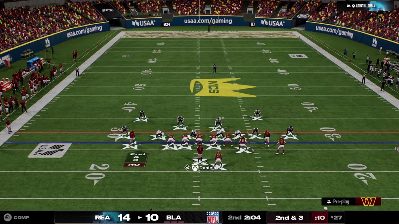 MUT H2H Online Full Game VS Alphatrill Lots of Big Plays - Madden NFL 25