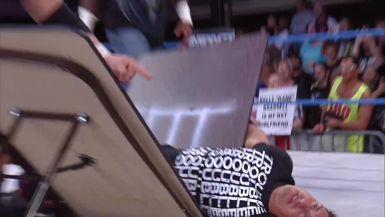 Team 3D Reunites and Puts Carter Through a Table!! (July 17, 2014)