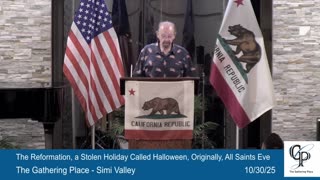 The Reformation, A Stolen Holiday Called Halloween, Originally, All Saints Eve