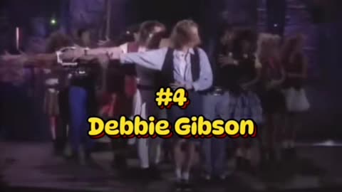 top 12 most played female artists of 1989