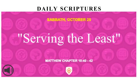 "Serving the Least"