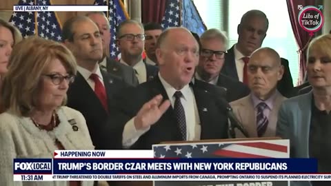 ICE Director Tom Homan bringing the FIRE today