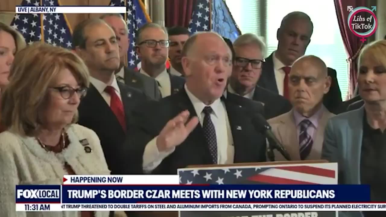 ICE Director Tom Homan bringing the FIRE today