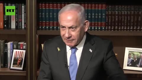 Netanyahu talking about the possibility of American cities getting nuked