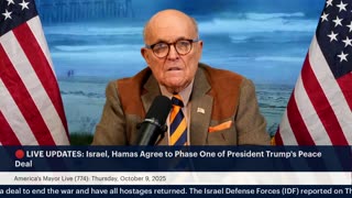 America's Mayor Live (774): Israel, Hamas Agree to Phase One of President Trump's Peace Deal