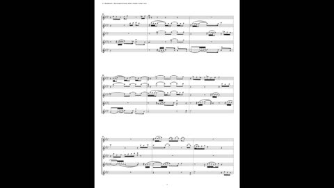 J.S. Bach - Well-Tempered Clavier: Part 2 - Prelude 17 (Flute Quintet)