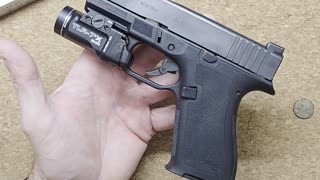 Glock 43 Meets Palmetto Stste Armory Micro Dagger 15rd Frame Plus a new Streamlight TLR-7 Sub