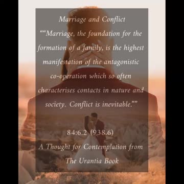 Marriage & Conflict