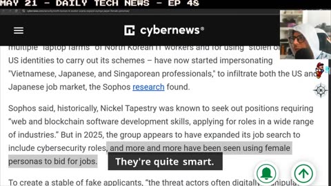 North Korean fakers use AI to pretend to be hot tech girls