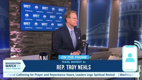 Rep. Troy E. Nehls Joins Tony Perkins on Washington Watch to Discuss Tragic DCA Plane Crash