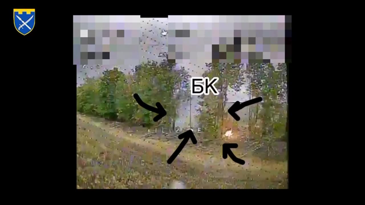 The enemy ammunition depot turned into a fireworks!