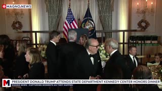 🇺🇸 President Trump and Secretary Rubio Attend State Department Kennedy Center Honors Dinner [LIVE]