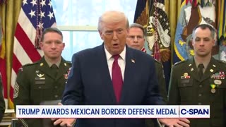 President Trump: "I'm suing the BBC for putting words in my mouth, literally...I guess they used AI