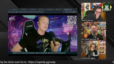 WATP (Karmic TRIGGERED by Adam Busch FLIES OFF THE HANDLE)