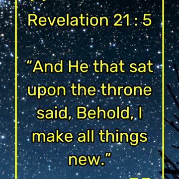 Revelation 21:5