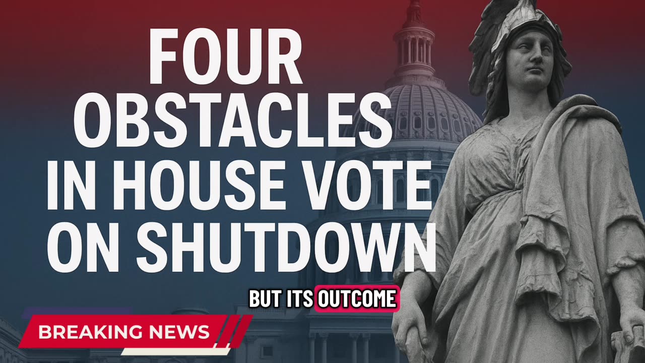 Four Obstacles Blocking the House Vote to End the US Shutdown | Breaking Update