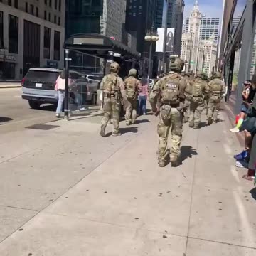 Meanwhile in Chicago | Border Agents Strolling & Patrolling