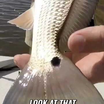 What Turns Redfish Tails Blue?