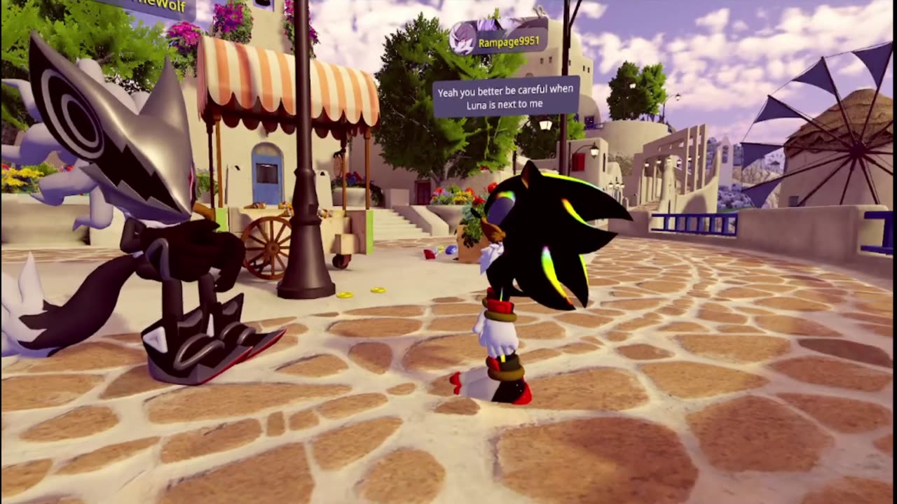 Rouge & Friends hanging-messing with Mavis P1