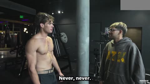 Clavicular Gyms First Time in a Month