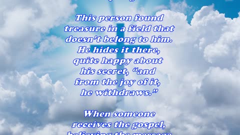 Matthew 13:44 - Daily Bible Verse Commentary