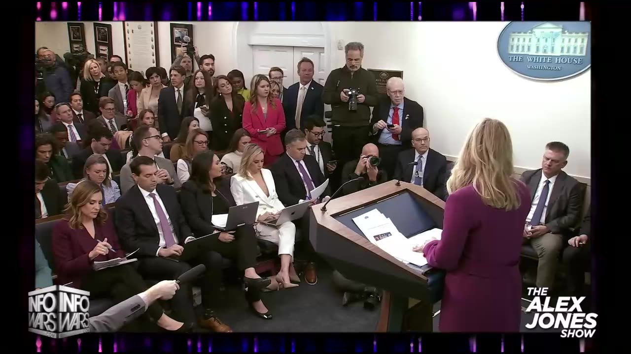 Trump's 1st White House Press Briefing Featuring Press Secretary Karoline Leavit