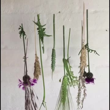 Make a flower chandelier this summer