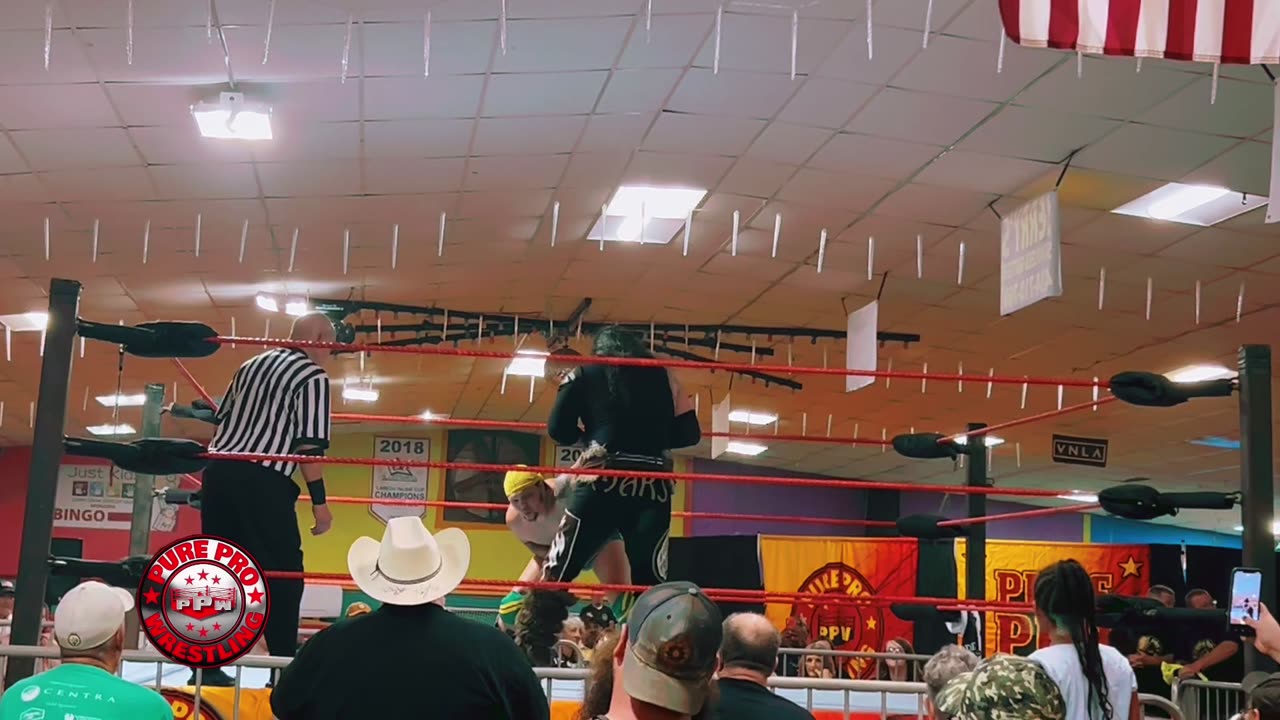 Pure Pro Wrestling:Mike Mars vs Yela Man