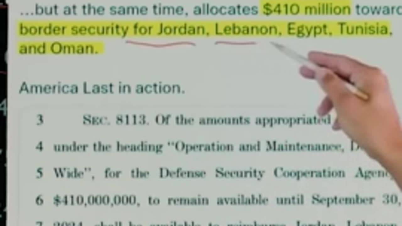 Omnibus Bill pays out over $400 million to secure other nations