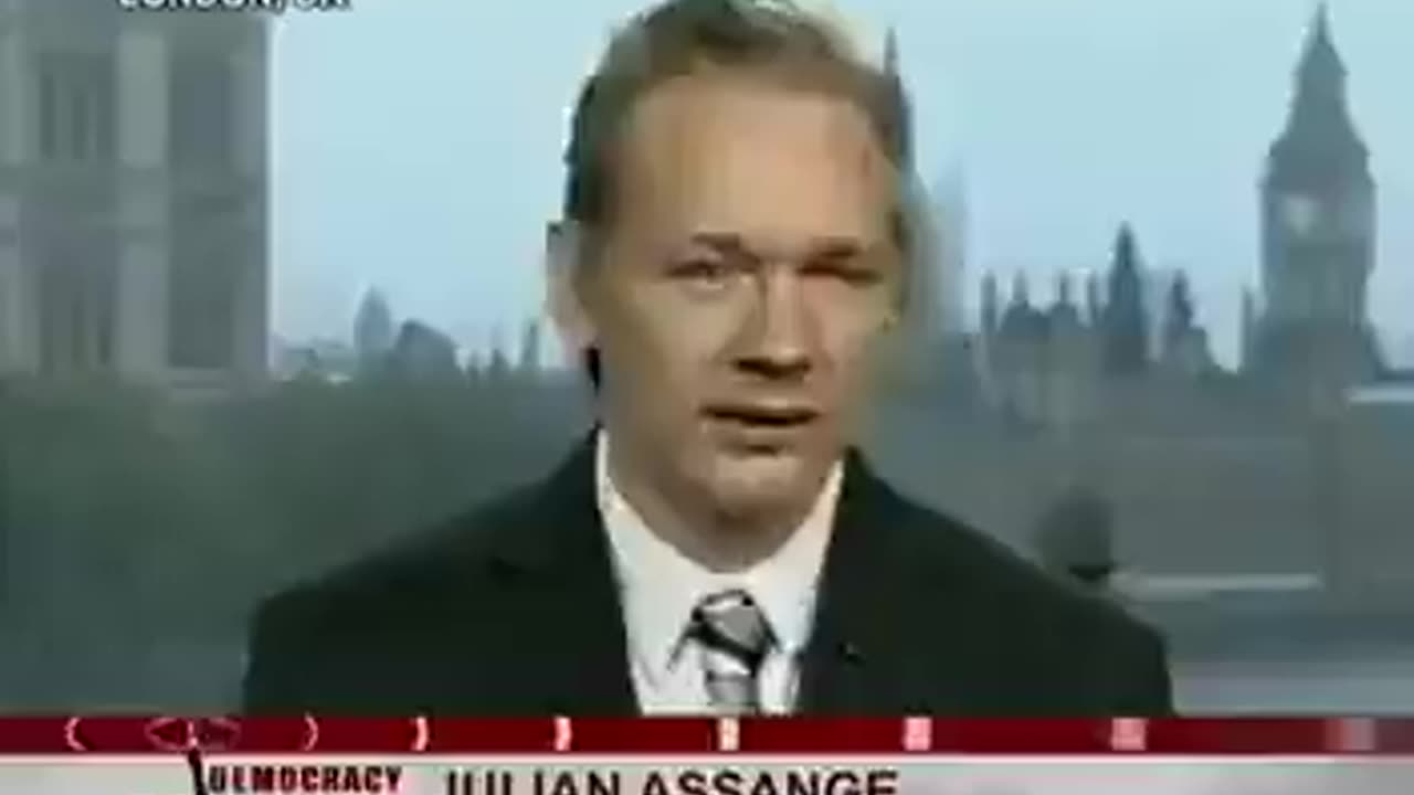 Julian Assange speaking over a decade ago regarding seeing thousands and thousands of documents