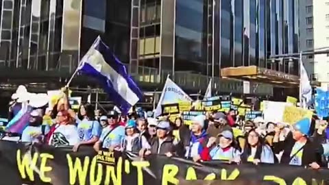 Breaking: Migrants Protesting Because NY Ended Their Free Food Stamps