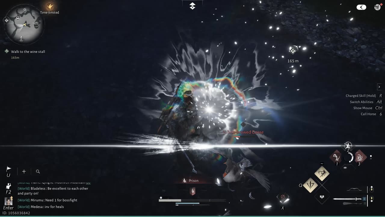 What is with this goose in Where Winds meet?