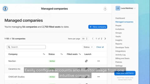 Built for MSPs: Centralized 1Password Management for Client Security