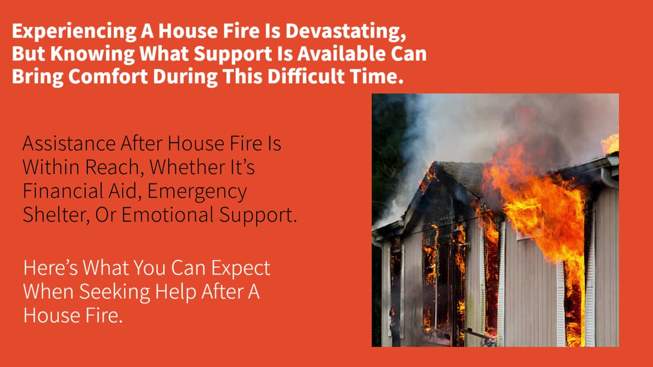 Assistance After House Fire