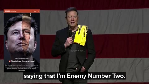 Elon Musk: “Germany’s Biggest Magazine Calls Me Enemy Number Two — I’m Upgrading My Security”