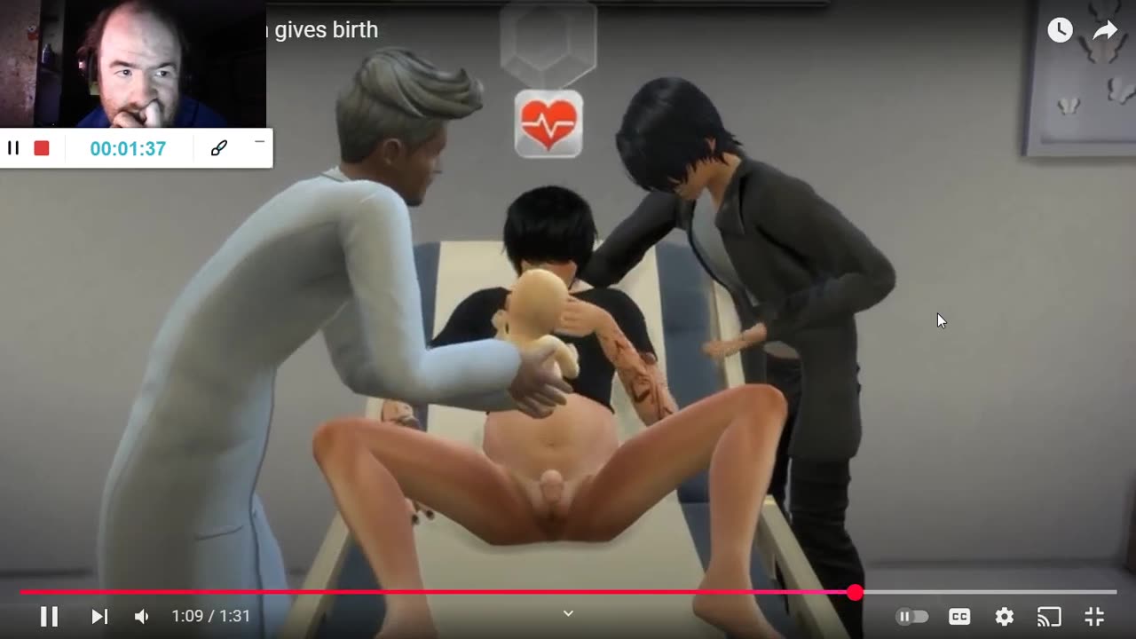 "Sims 4 mpreg - Teen goth gives birth" (Reaction; #1)