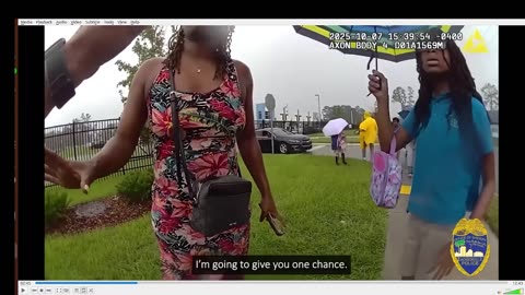 Black Woman Attacks Cop - Cop Hits Back - False Accusations of Abuse and Discrimination - BLM Acting (I can't breathe!)