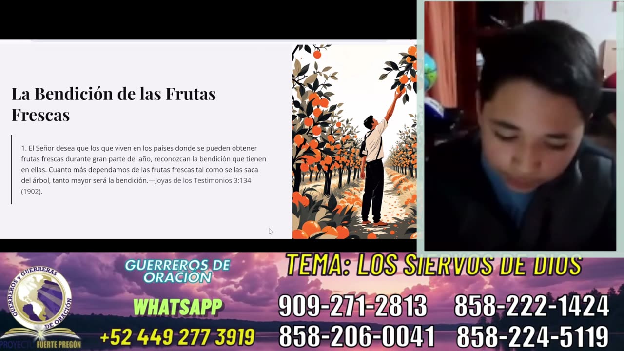 Tema: Los Siervos de Dios