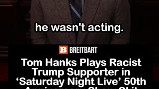 Tom Hanks Mocks Trump Supporters in Saturday Night Live 50th Anniversary Show Skit