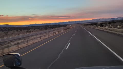 Trucking Utah at Sunrise again