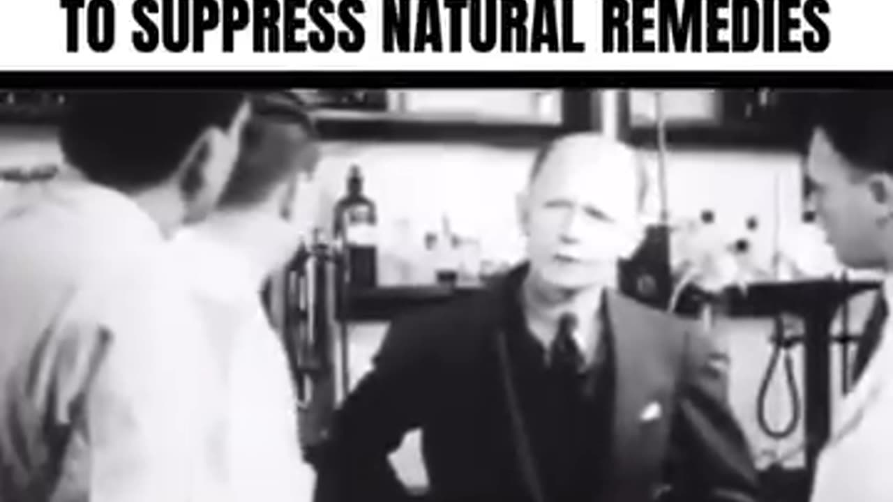 HOW THE ENTIRE WESTERN MEDICAL SYSTEM WAS HIJACKED TO SUPPRESS NATURAL REMEDIES