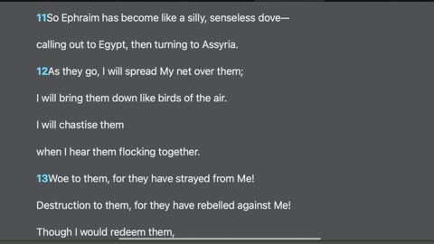 Hosea 7