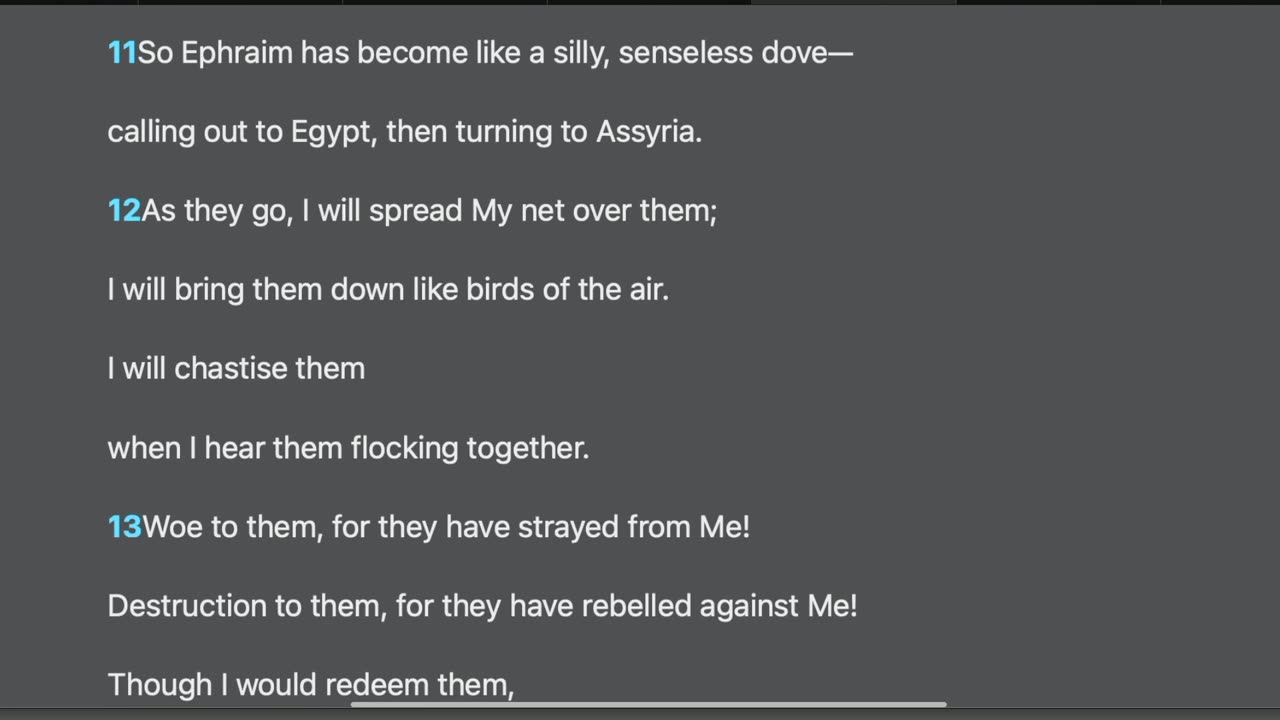 Hosea 7