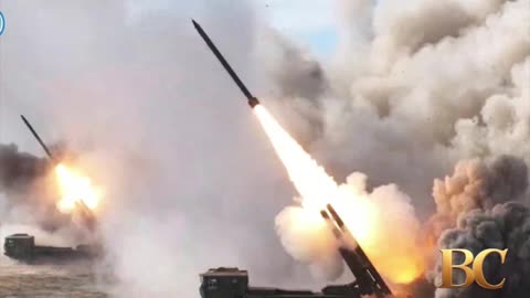 China fires several rockets around Taiwan during live military drills