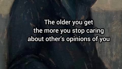 The Older You Get...