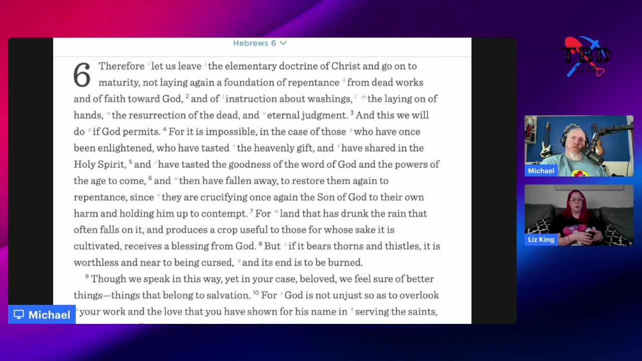 Hebrews Chapter 6