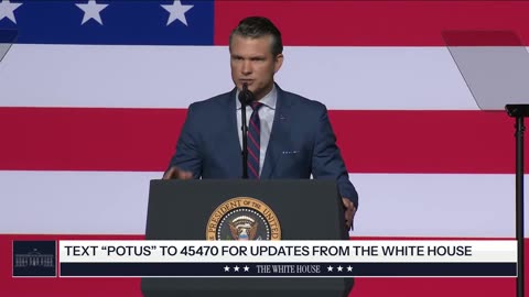 President Trump Delivers Remarks to the Department of War