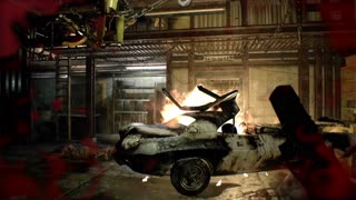 Fighting Jack for the very first time- Resident Evil 7