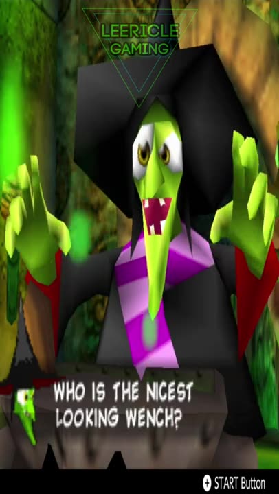 Gruntilda voice over banjo kazooie #shorts